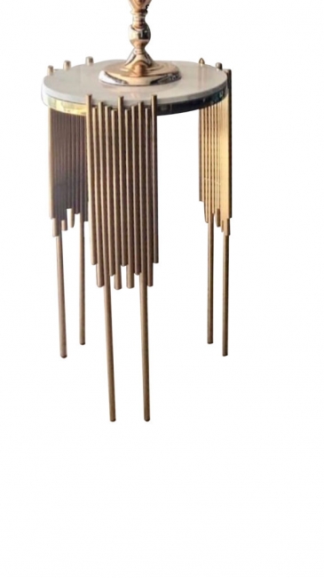 Artistic side table with unique design