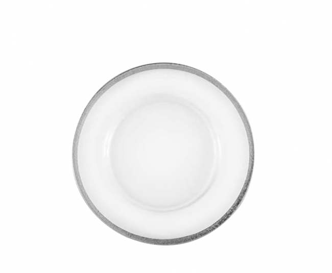Minimalist round dinner plate
