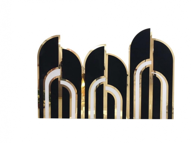 Art deco style room divider
