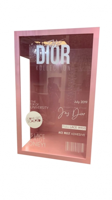 Dior Kollection award plaque