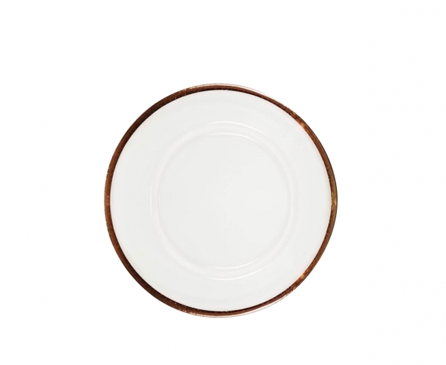 Empty ceramic dinner plate