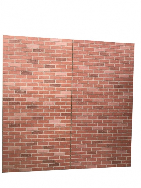 Close-up of red brick texture