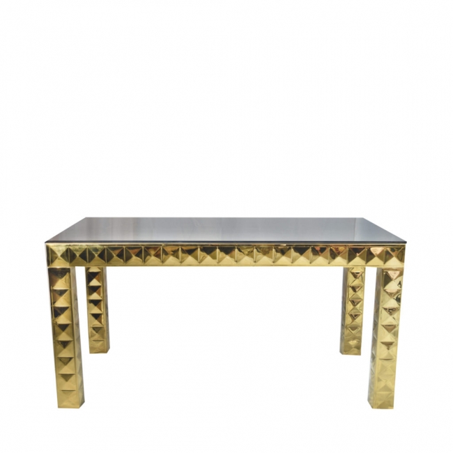 Modern gold table design