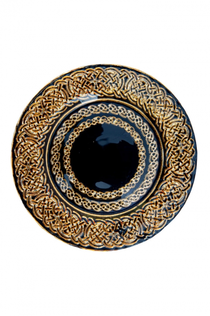 Decorative Celtic design plate