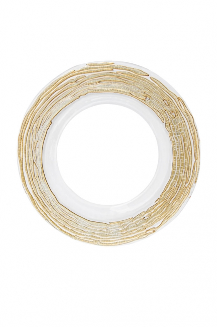 Elegant textured ceramic dinnerware