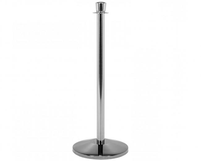 Stanchion pole for public events