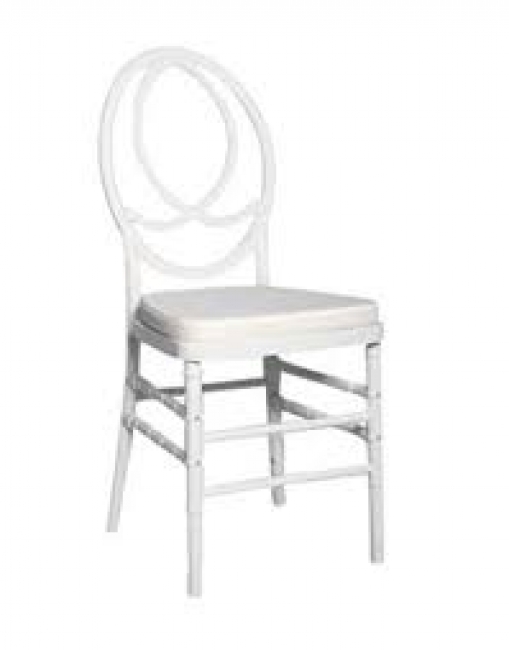 Modern white chair design