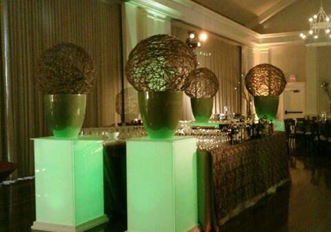 Elegant event venue with modern decor