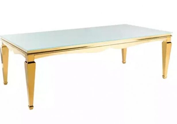 Elegant rectangular coffee table