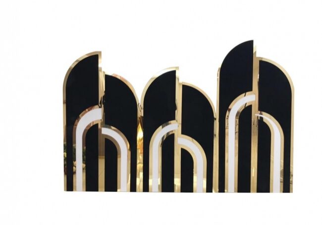 Art deco style room divider