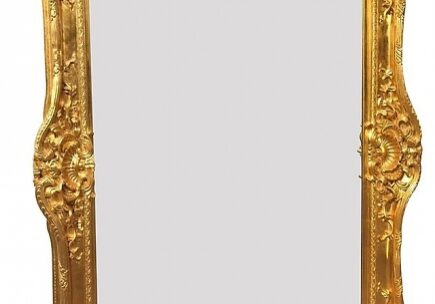 Ornate gold frame with intricate carvings
