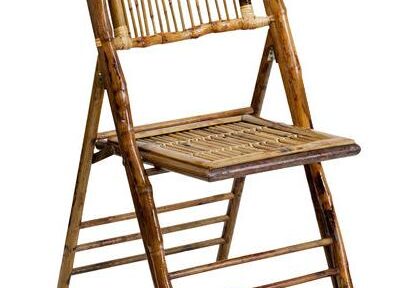 Bamboo folding chair design