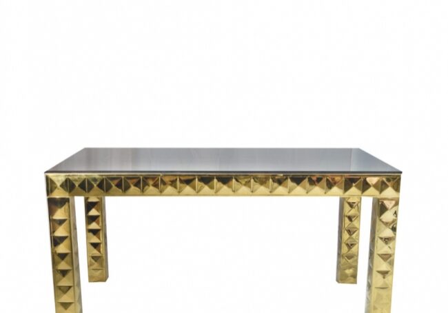 Modern gold table design