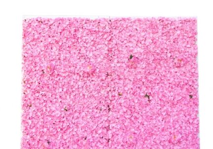 Pink flower petal arrangement square