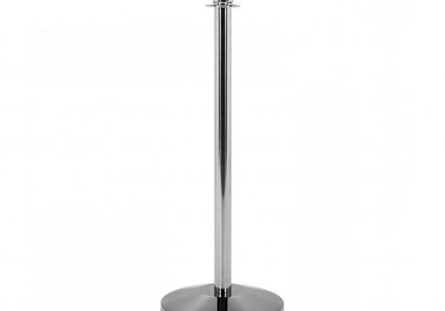 Stanchion pole for public events