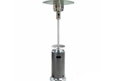 Stainless steel outdoor heating appliance