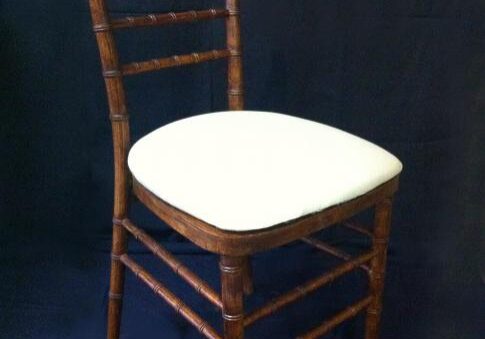 Classic chair in dark wood finish